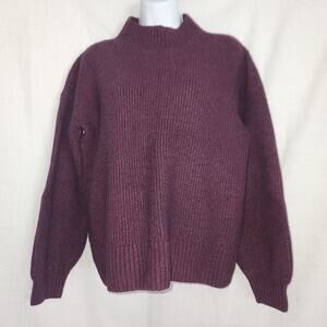 EUC Goodthreads Purple Sz M Bell Sleeve Sweater